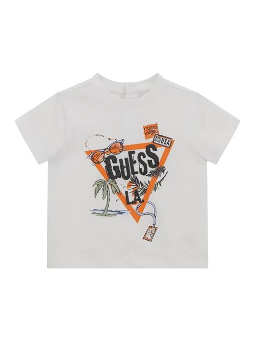 t-shirt con logo GUESS | I5GI00K8HM4/G011